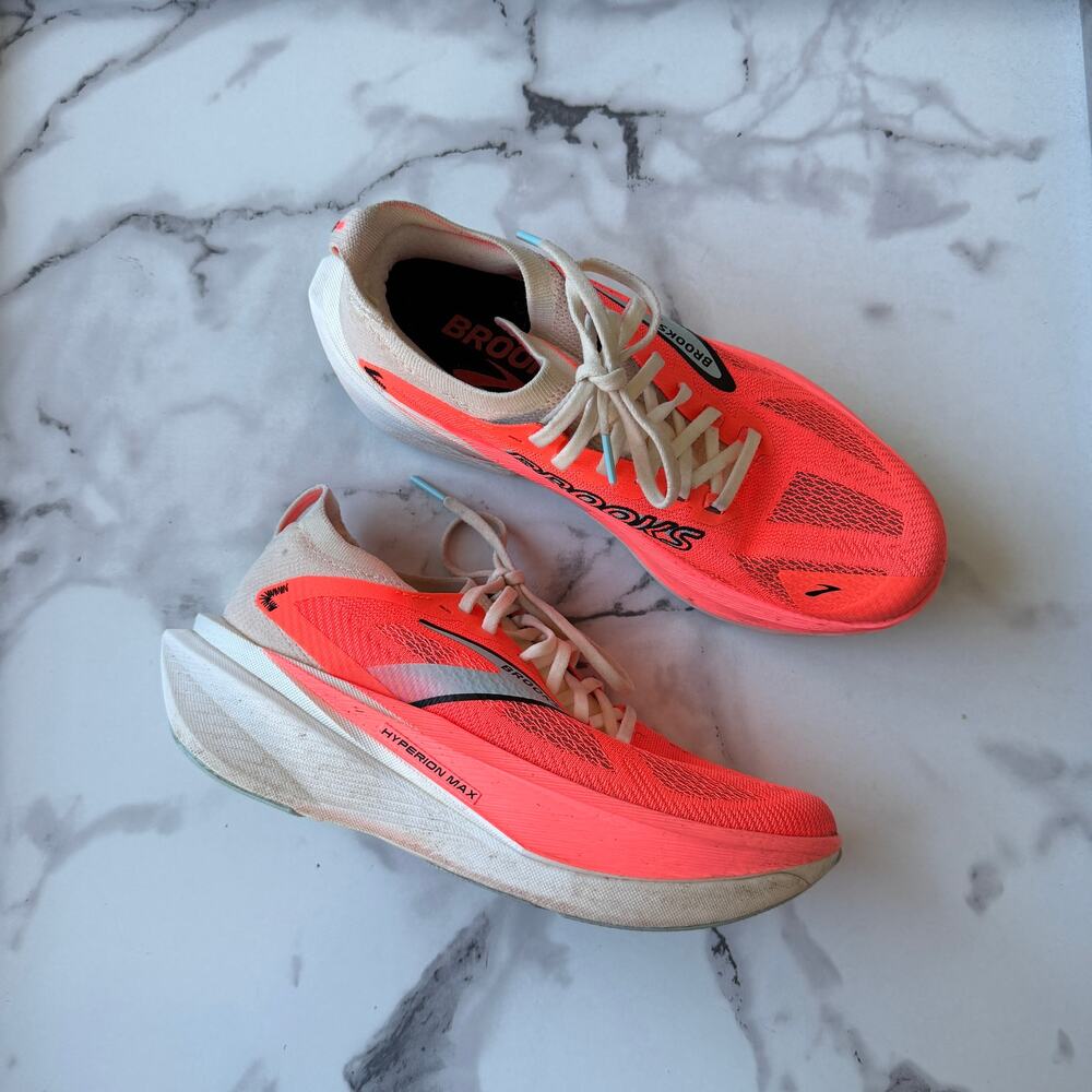 Brooks Hyperion Max 3 Women's Running Shoes Fiery Coral Size 9